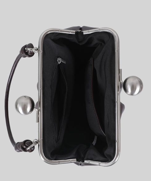Metal Clasp Soft Bag