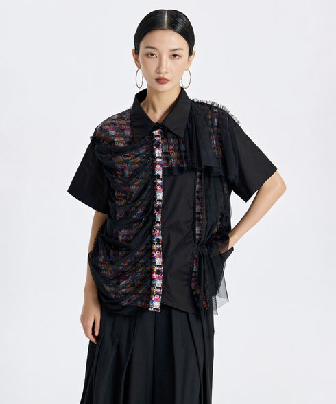 Veil Gather Blouse