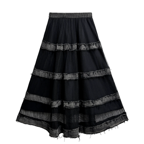 Fray Tier Skirt