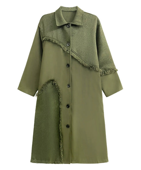 Fringe Texture Mix Coat