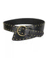 Studded Wide Buckle Belt