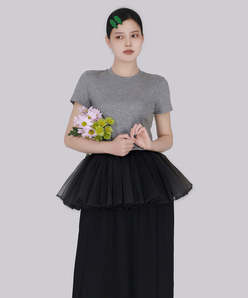 Halo Flare Mini Skirt