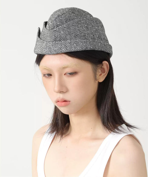 Herringbone Fold Cap