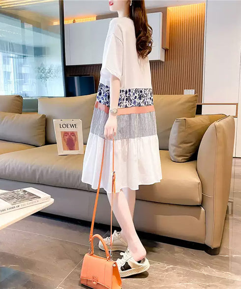 Patch Walk Dress