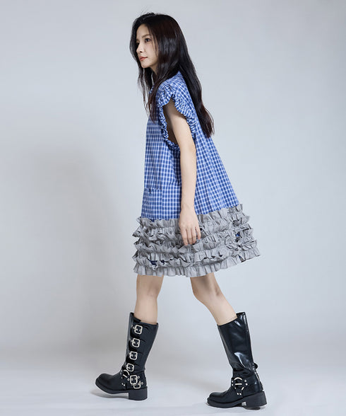 Ruffle Step Dress