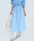 Soft Line Blouse&Skirt Co-ord