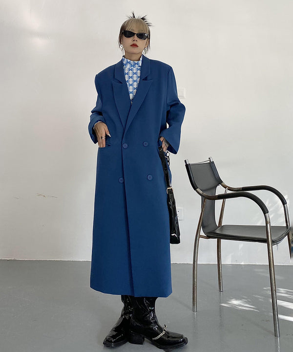 Modern Double Long Coat