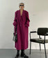 Magenta Long Coat
