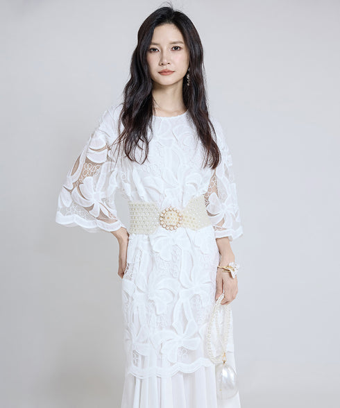 Flora Veil Dress