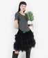 Cascade Ruffle Skirt