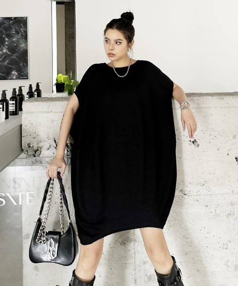 Balloon Silhouette Dress