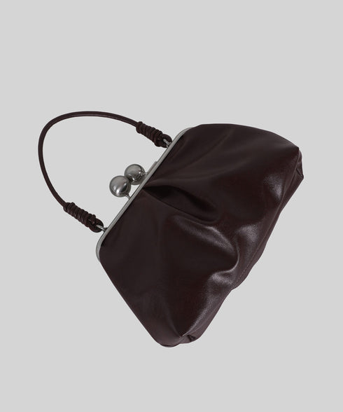 Metal Clasp Soft Bag