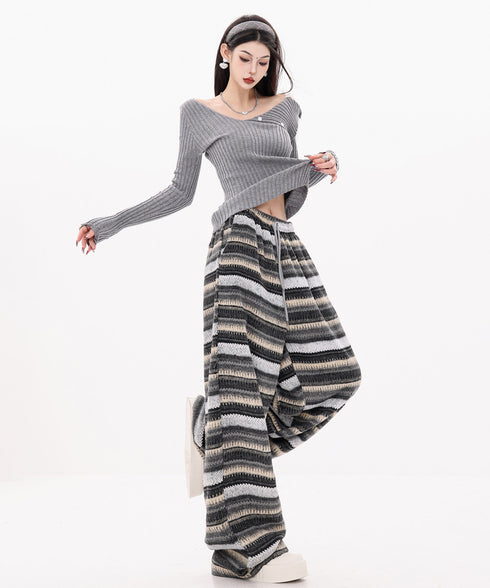 Bicolor Zip Top & Skirt Co-ord