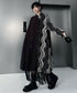 Wave Pattern Double Coat