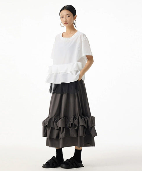 Fold Frill Top