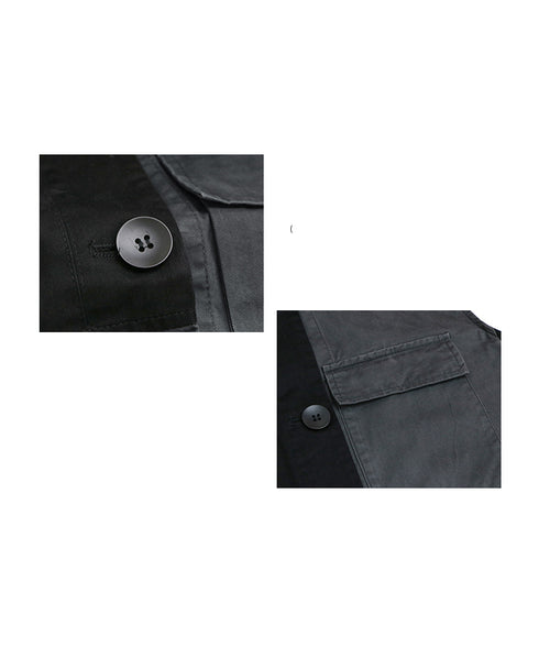 Color Block Cargo Panel Dress