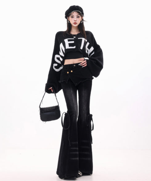 Bicolor Zip Top & Skirt Co-ord