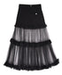 Sheer Tiered Skirt