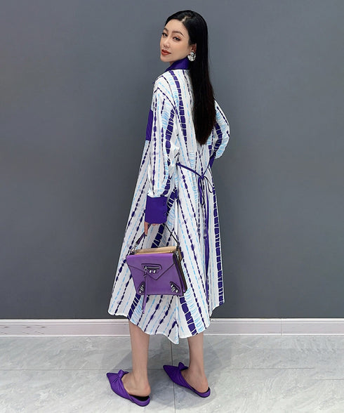 Colorful Graphic Polo Top