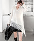 Mirevane Angled Hem Top