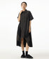 Mesh Panel Flow Dress