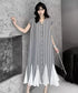 Stripe Veil Dress