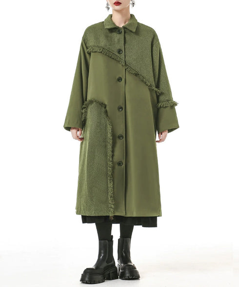 Fringe Texture Mix Coat