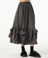 Frill Curve Skirt