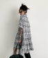 Star Monochrome Check Dress