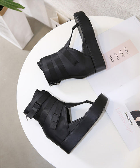 Strap Edge Platform Sandal