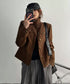 Raised Collar Jacket