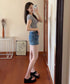 Metal Flow Platform Sandal