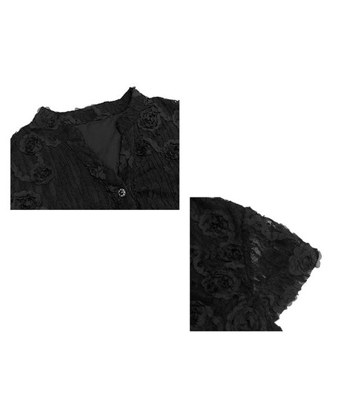 Rosette Tier Dress