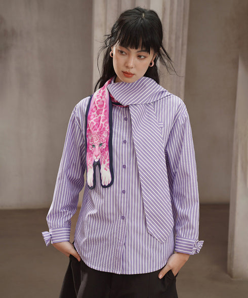 Panther Graphic Scarf