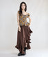 Wave Hem Skirt