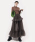 Halo Tier Ruffle Skirt