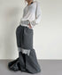 Pinstripe Lace Layered Pants