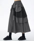 Layered Mesh Flap Skirt