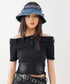 Denim Belt Visor