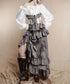 Dark Mist Ruffle Skirt