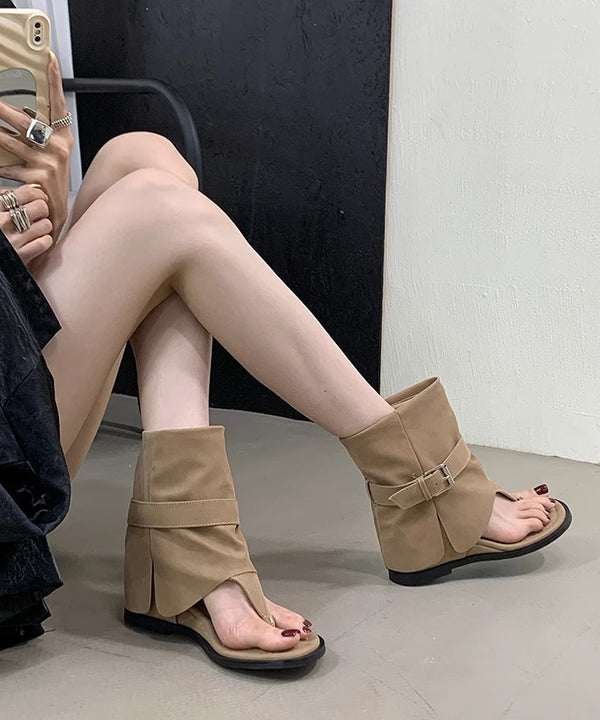 Soft Buckle Sandal Wraps