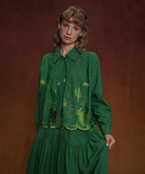 Cactus Embroidery Series