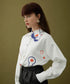 Doodle Collar Blouse