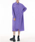 Curved Line Shirt Dress