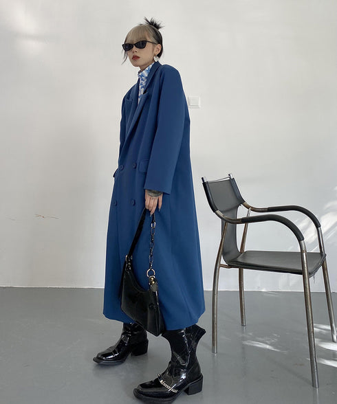 Modern Double Long Coat