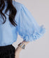 Flower Sleeve Blouse