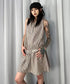 Belted Stripe Dress