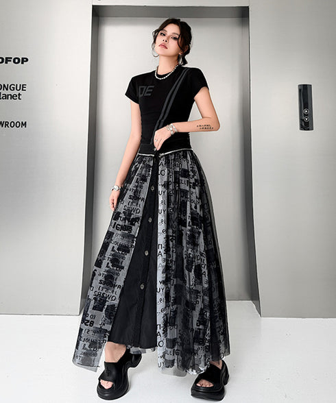 Veil Mark Skirt