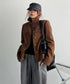 Raised Collar Jacket