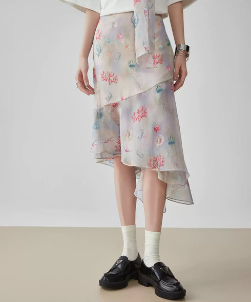 Coral Shell Print Series